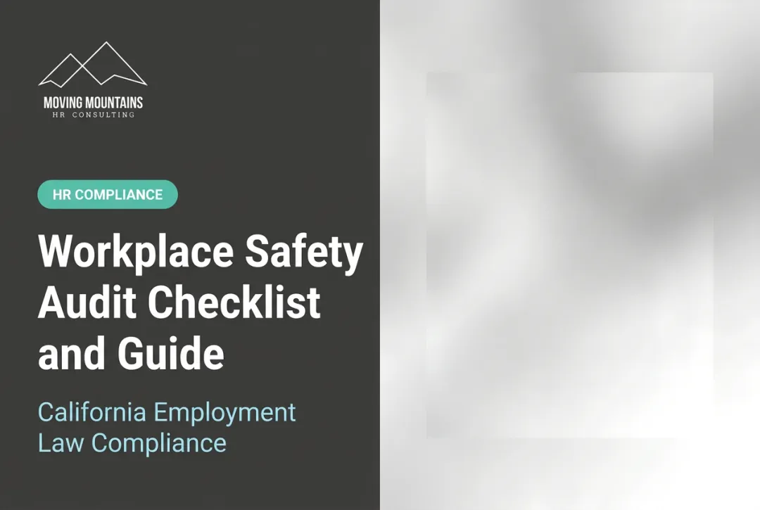 Workplace Safety Audit Checklist and Guide