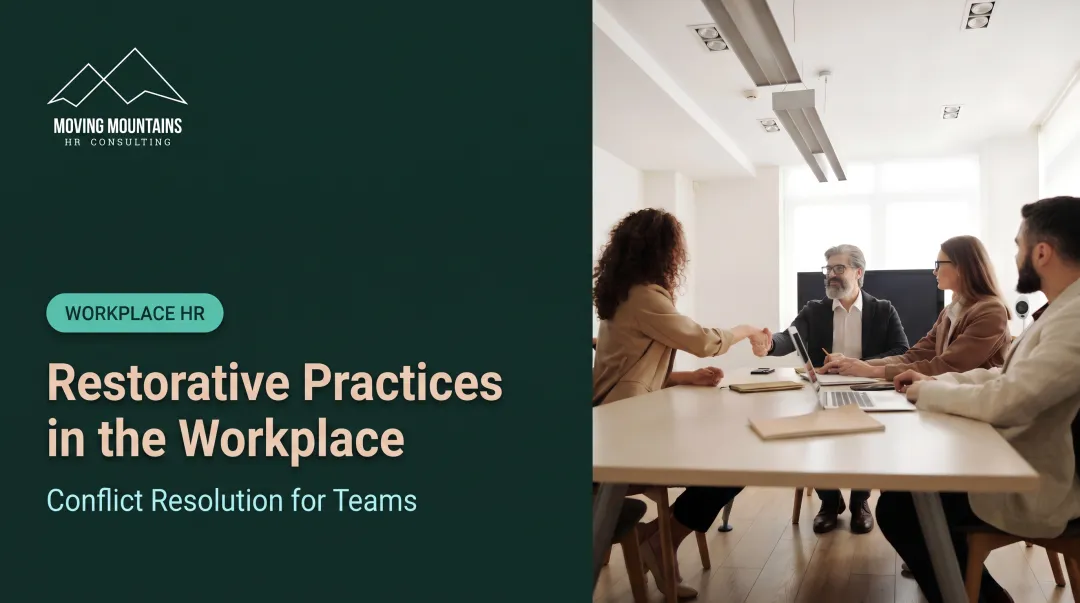 Restorative Practices in the Workplace