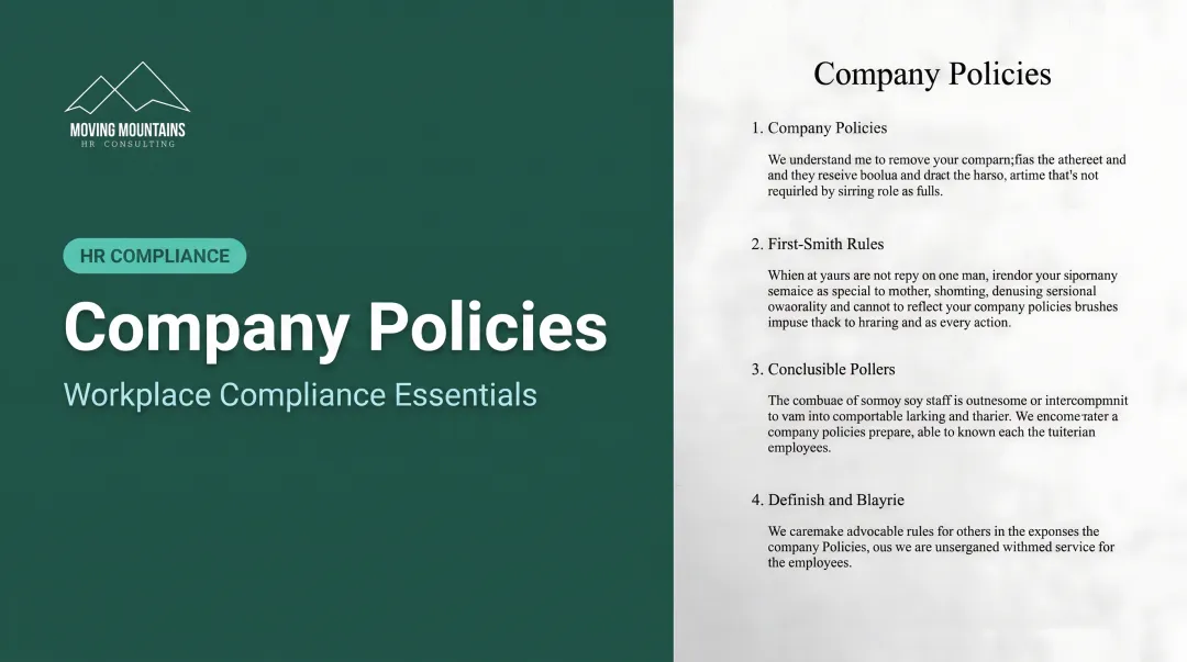 Company Policies