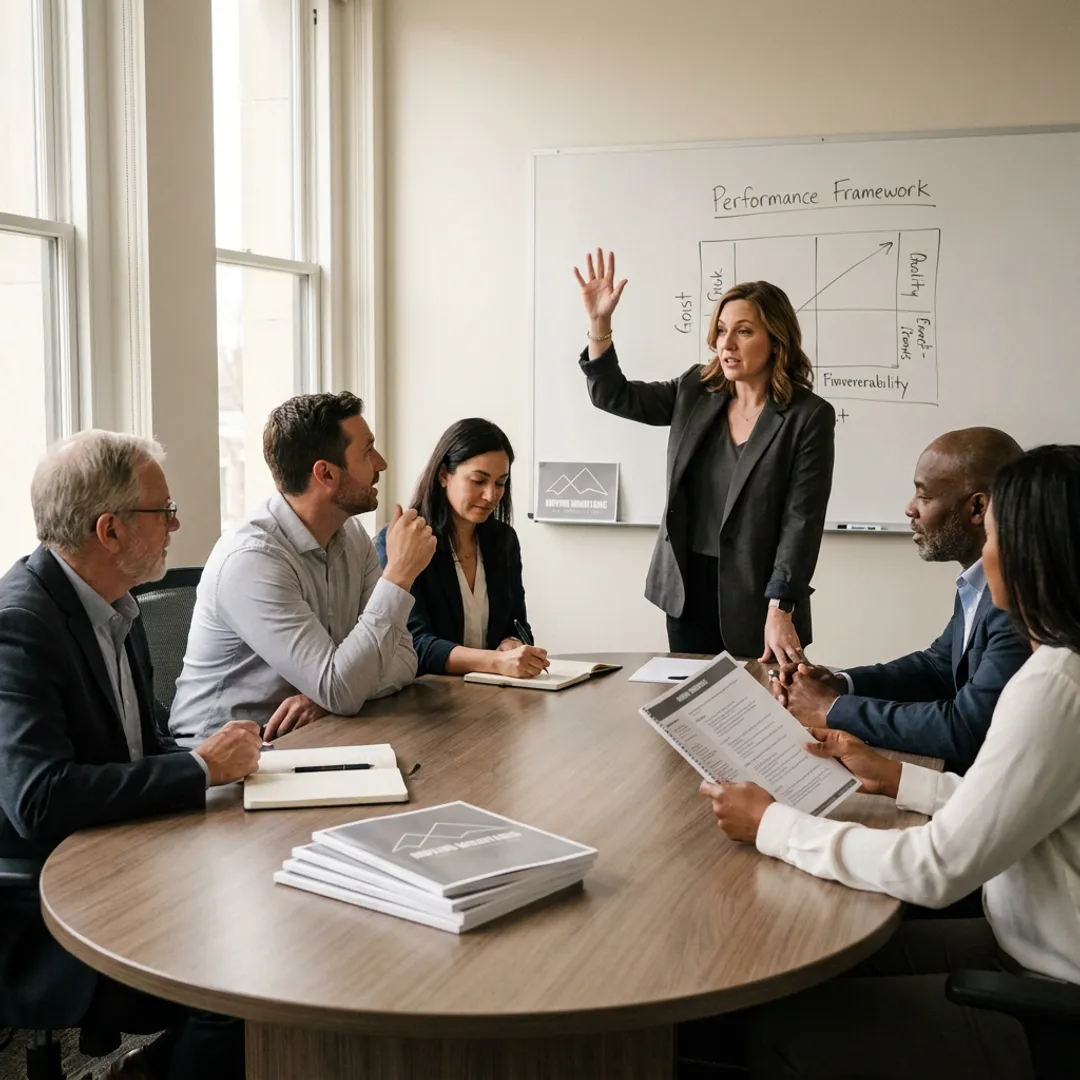 Leadership workshop for managers