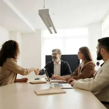 HR consultant leading a workplace safety discussion