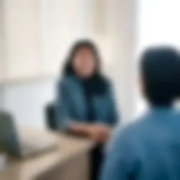 Manager practicing a leadership conversation with an HR coach