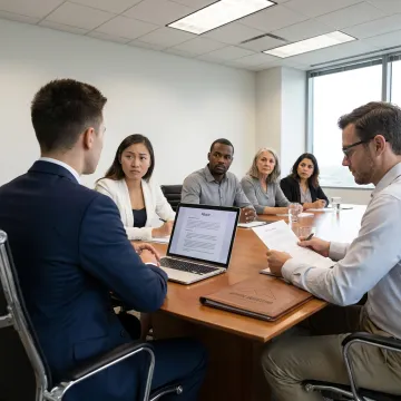 Workplace ethics training session