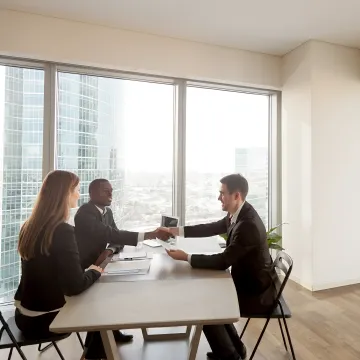 HR advisor reviewing employee relations strategy