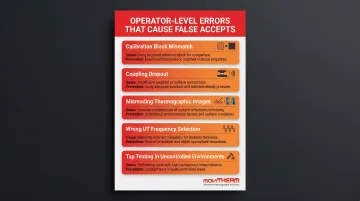 Five common aerospace composite NDT operator errors causes and prevention summary