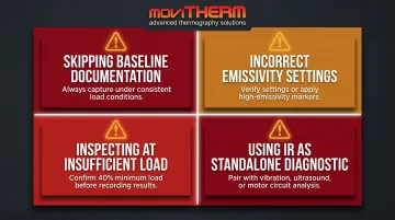 Four common infrared predictive maintenance mistakes and how to avoid them