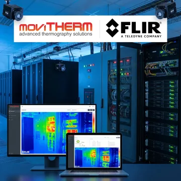 Thermal imaging system protecting data center equipment