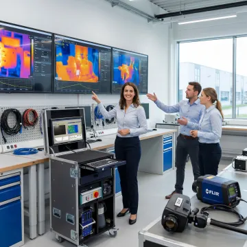Industrial thermal monitoring training session