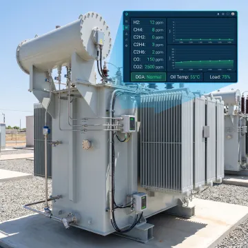 Transformer monitoring system for continuous gas analysis