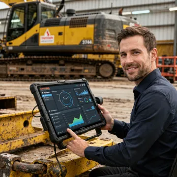 Remote thermal dashboard for equipment monitoring