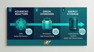 Stainless steel applications in emerging clean energy technologies SMR hydrogen and storage