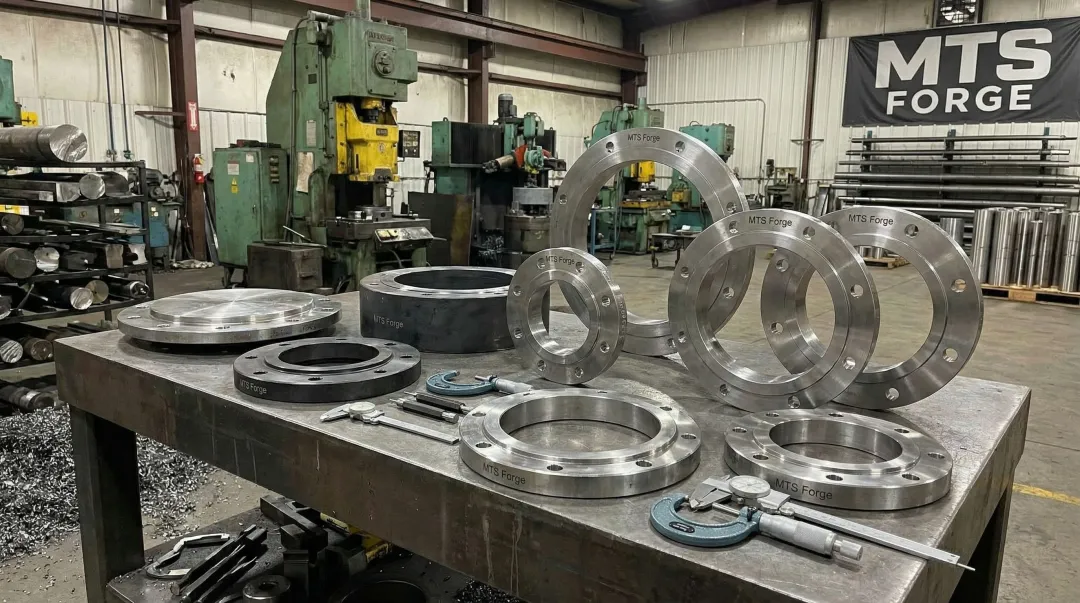 MTS Forge custom forged manway components for pressure vessel and nuclear applications
