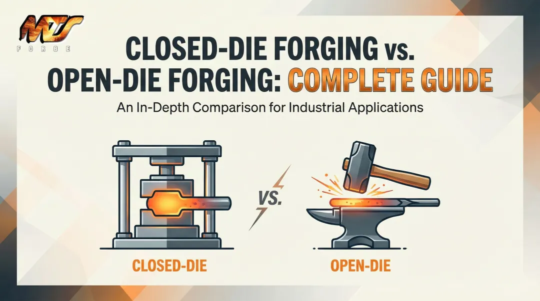 Closed-Die Forging vs. Open-Die Forging: Complete Guide