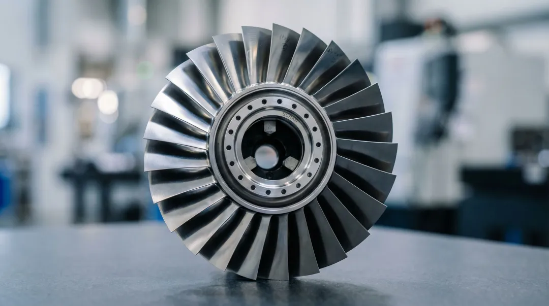 Aerospace turbine blade and compressor disk closed-die forgings industrial manufacturing