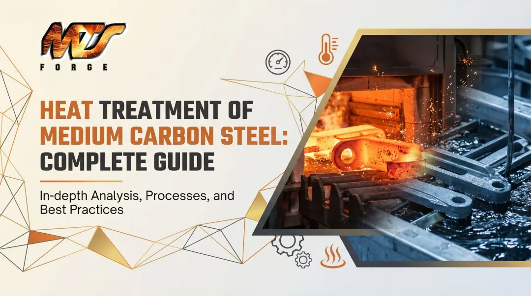 Heat Treatment of Medium Carbon Steel: Complete Guide