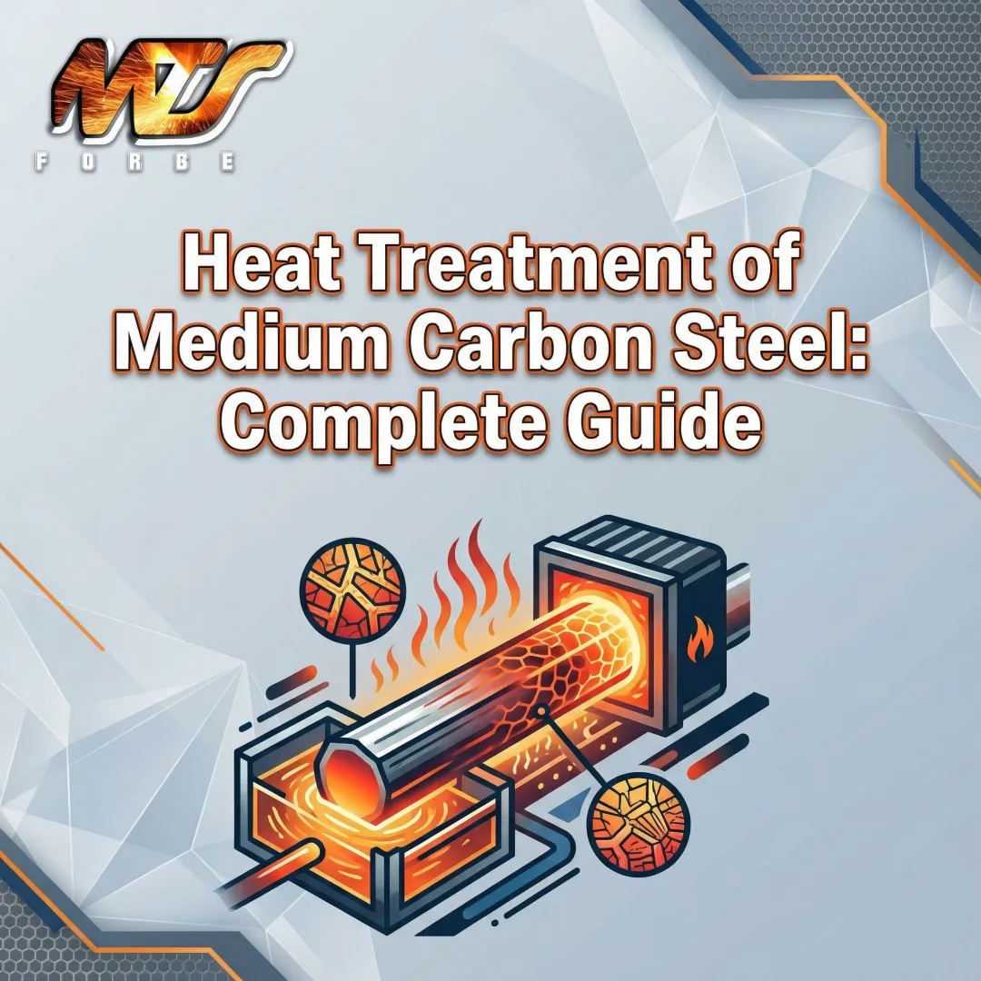 Heat Treatment of Medium Carbon Steel: Complete Guide