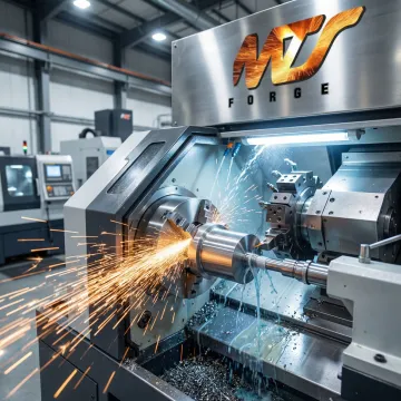 CNC machining of an Inconel component in a precision manufacturing facility