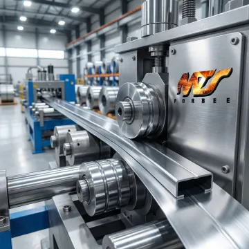 MTS Forge cold roll forming equipment producing precision metal profiles