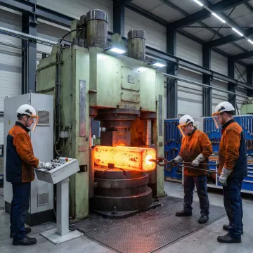 Custom metal forging manufacturing facility in Coatesville, Pennsylvania