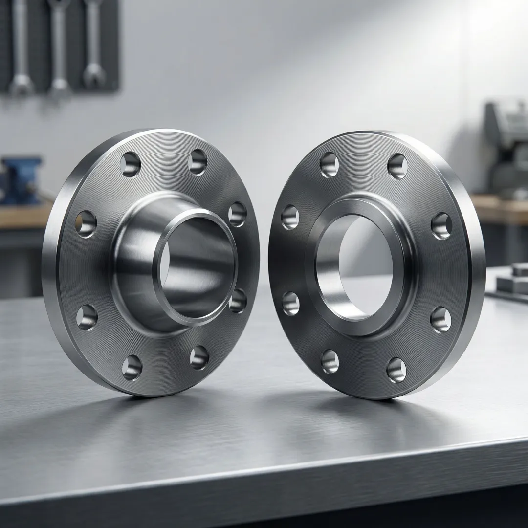 Alloy Steel F1 weld neck and slip on flanges manufactured by MTS Forge