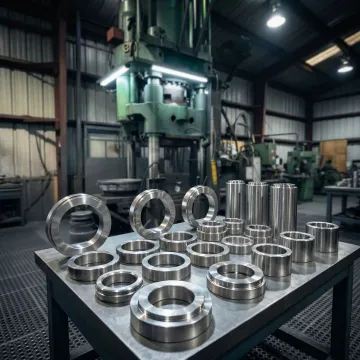 Precision-forged nickel alloy components for oil, gas, and power generation industries