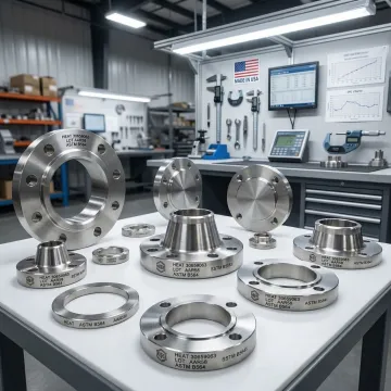 Nickel alloy forged components for oil and gas pipeline and power plant applications