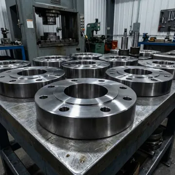 Nickel Alloy Inconel flanges manufactured by MTS Forge for industrial applications