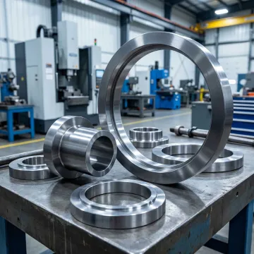 Precision forged metal components ready for aerospace and defense applications at MTS Forge