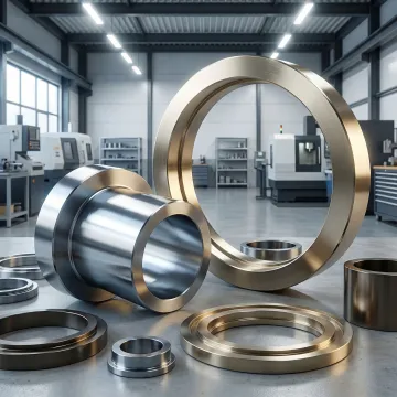 Upset forging rings and cylinders produced at MTS Forge in Coatesville, PA