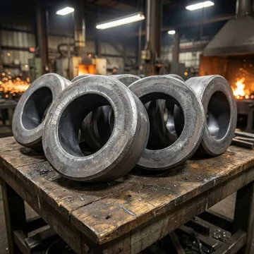 Forged steel rigging rings manufactured at MTS Forge facility in Coatesville, PA
