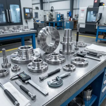 Precision forged metal components manufactured at MTS Forge in Coatesville, Pennsylvania