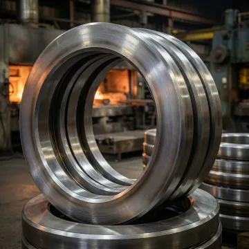 Precision forged steel rings for defence applications manufactured at MTS Forge