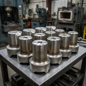 Incoloy Alloy 803 forged components ready for industrial use at MTS Forge facility