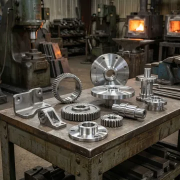 Precision metal forged components for defense industry applications