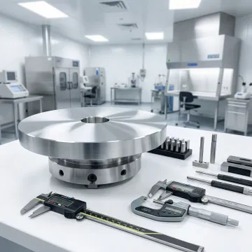 Precision forged medical device components manufactured to exact specifications in a clean industrial facility