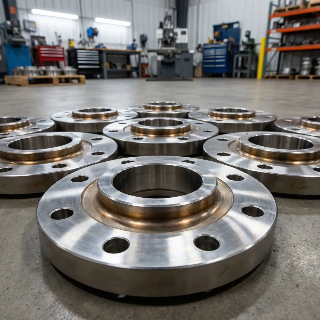 Incoloy 800HT forged flanges manufactured at MTS Forge facility in Coatesville, PA
