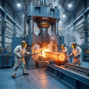 Steel fabrication and contract manufacturing at MTS Forge facility in Pennsylvania