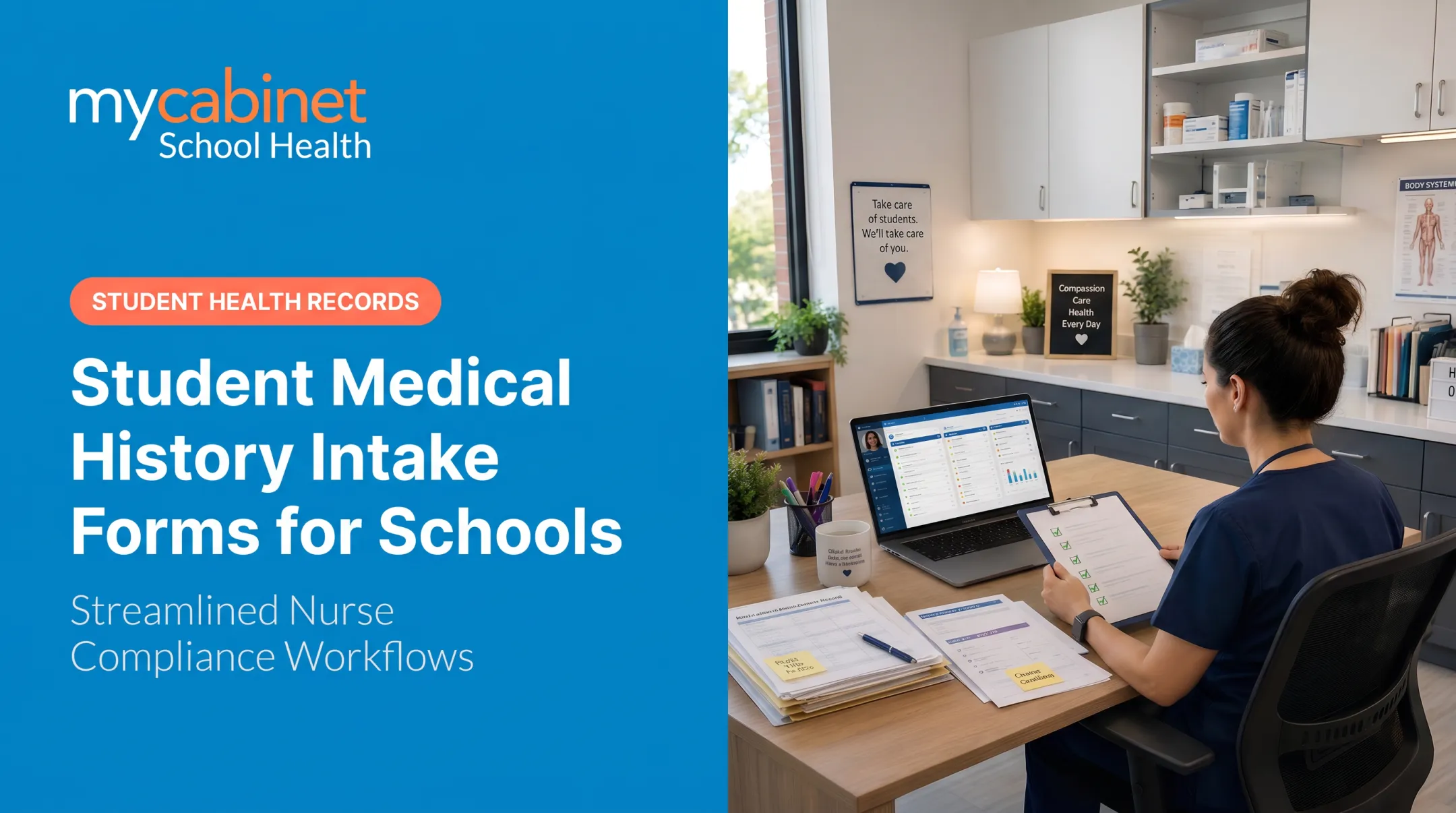 Student Medical History Intake Forms for Schools
