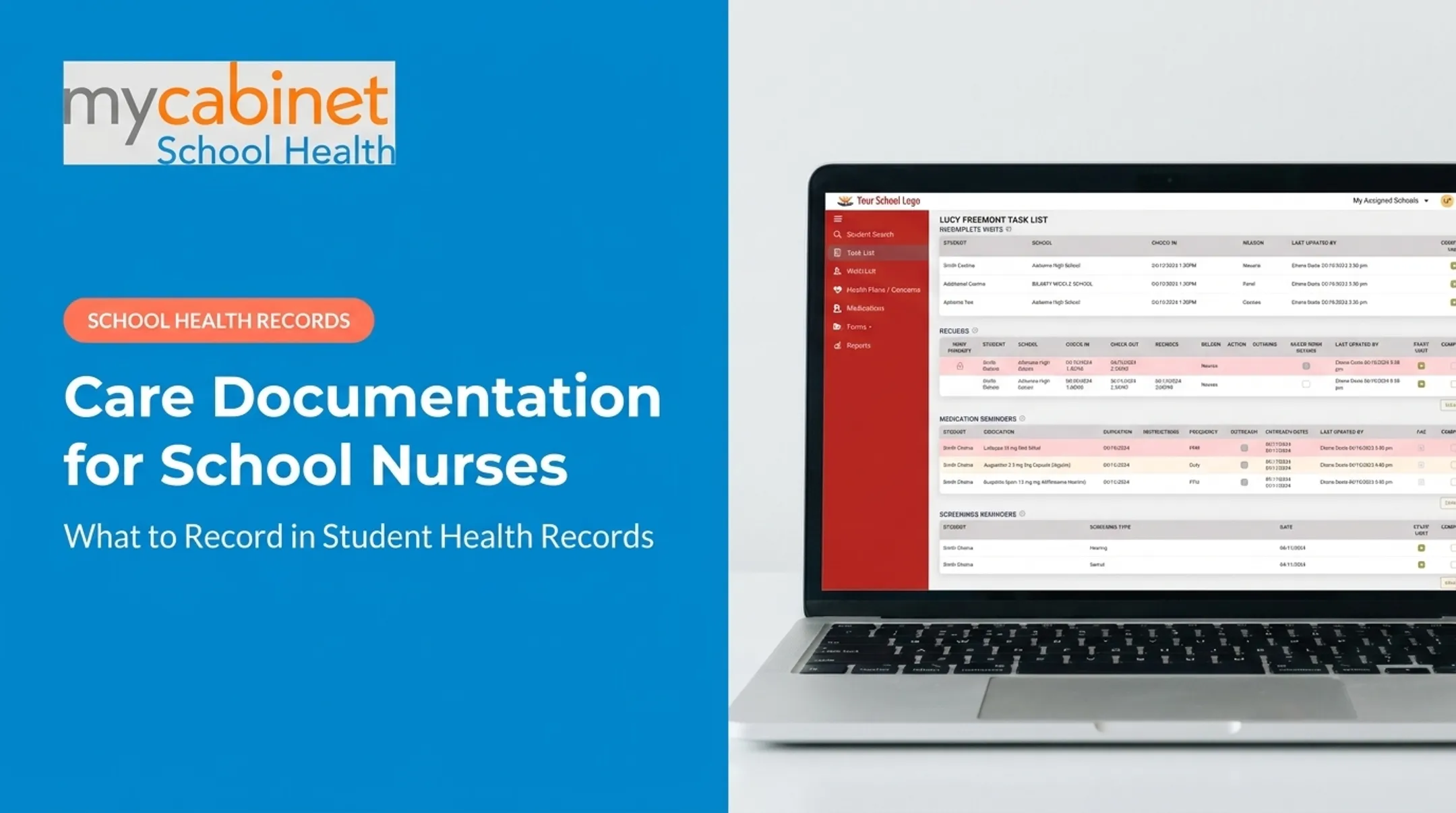 Care Documentation for School Nurses: What to Record in Student Health Records