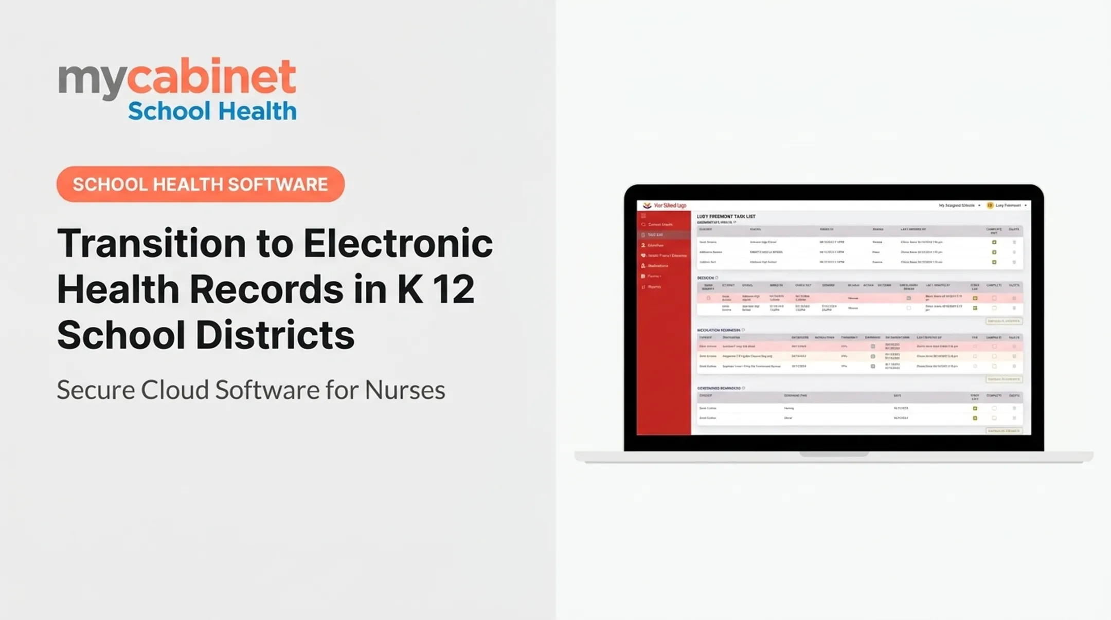 Transition to Electronic Health Records in K 12 School Districts