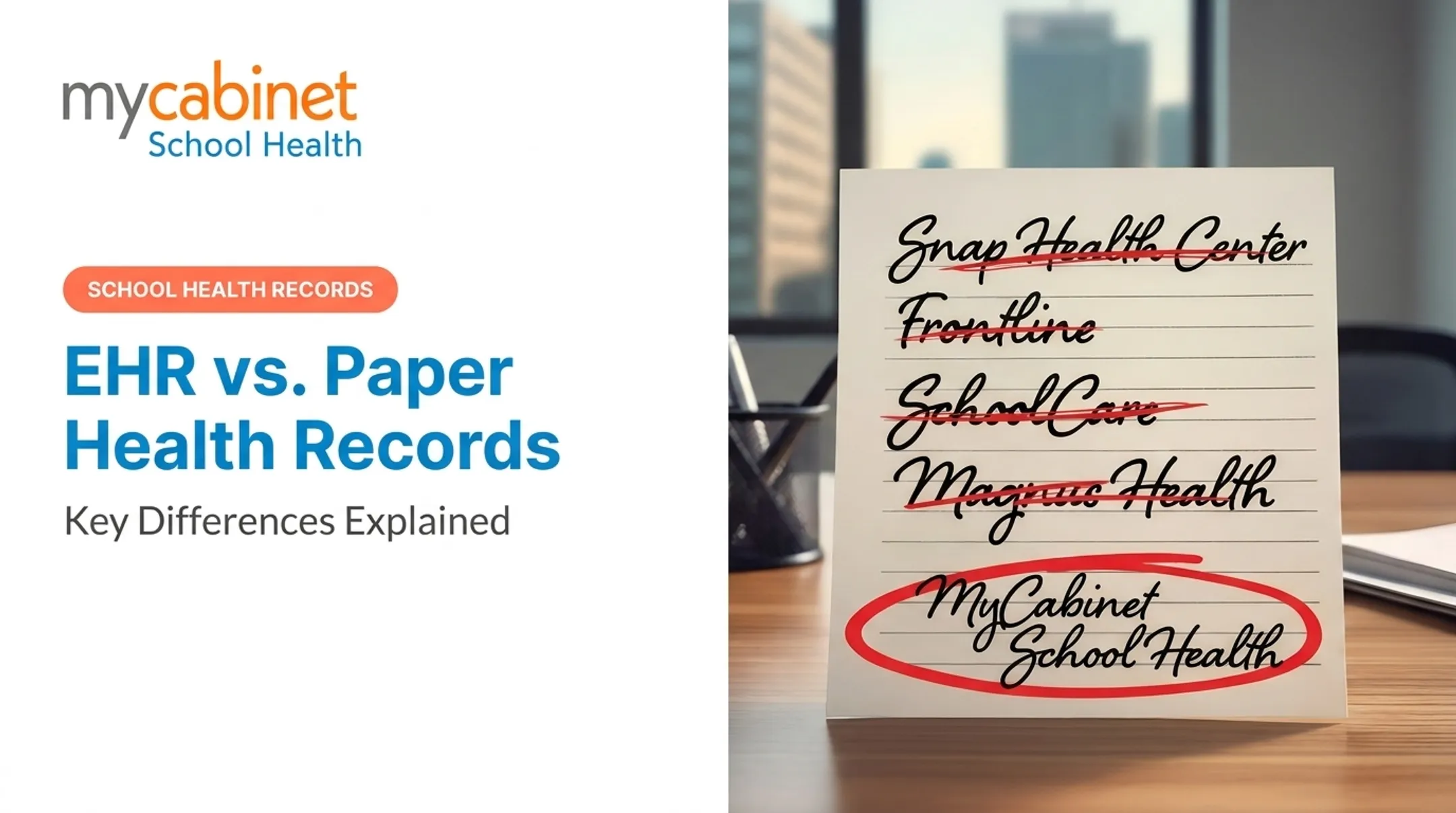 EHR vs. Paper Health Records: Key Differences Explained