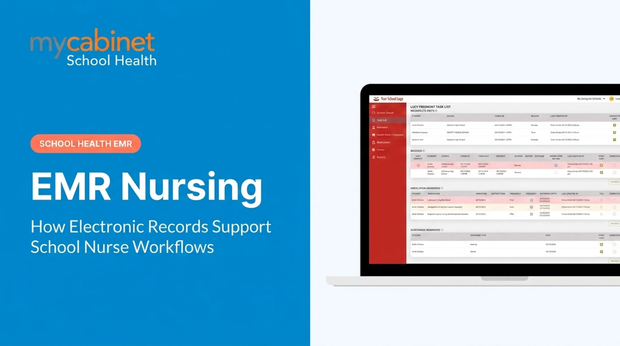 EMR Nursing: How Electronic Records Support School Nurse Workflows