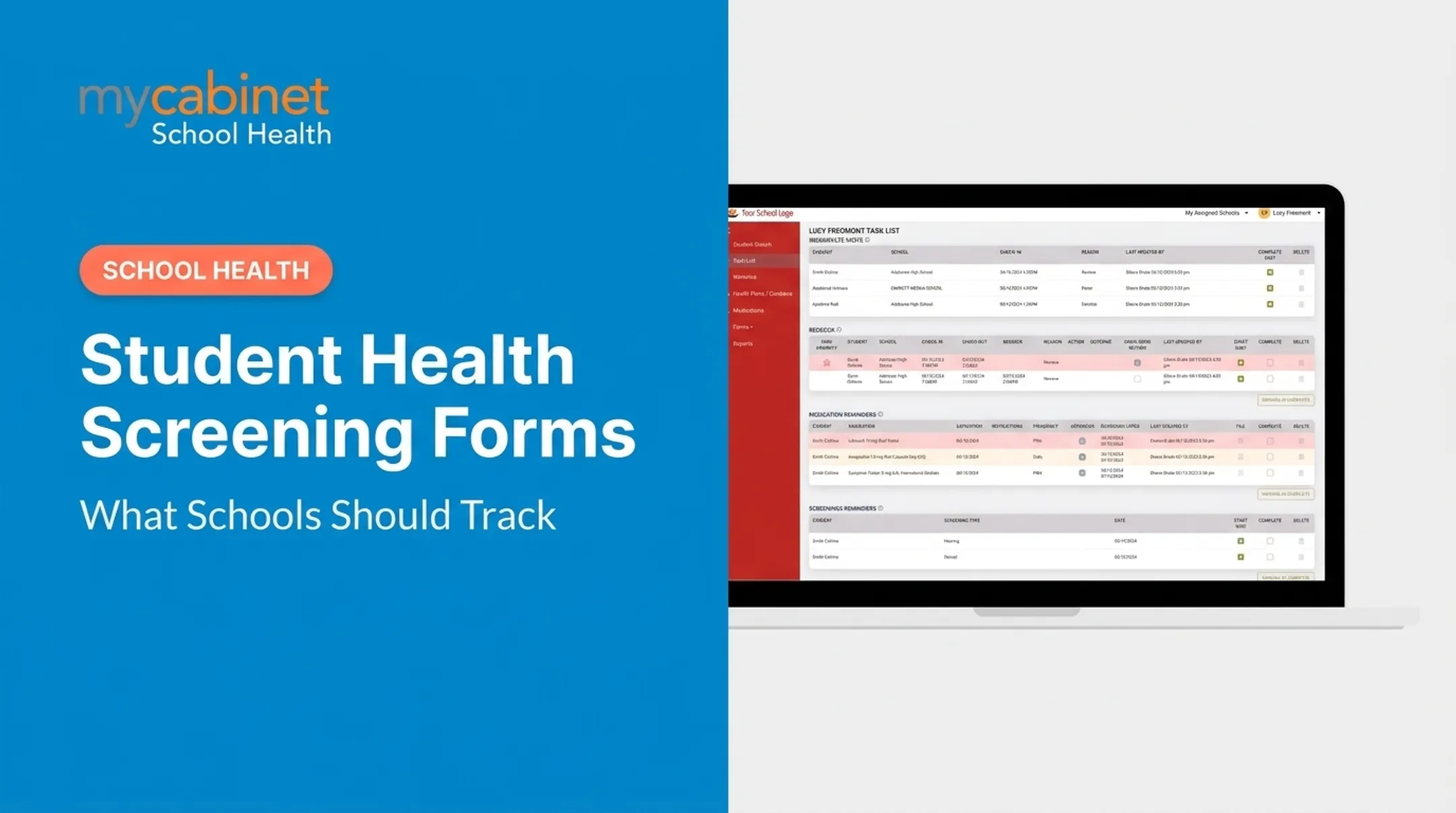 Student Health Screening Forms: What Schools Should Track