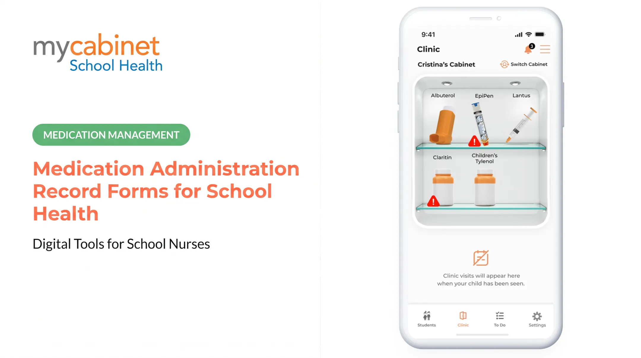 Medication Administration Record Forms for School Health