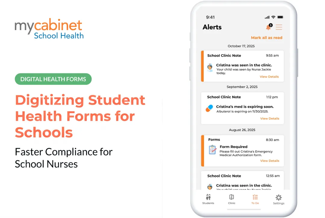 Digitizing Student Health Forms for Schools
