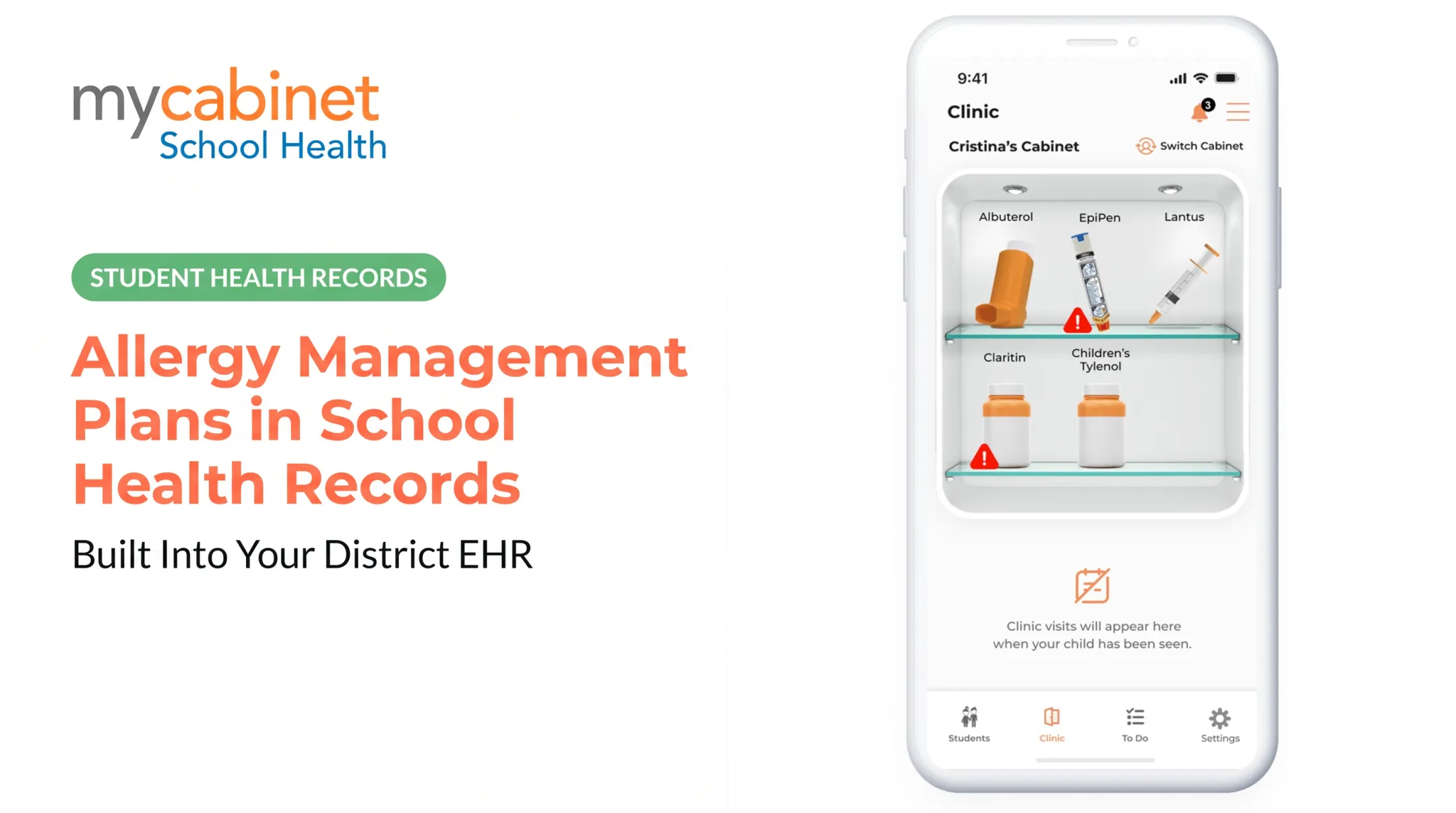 Allergy Management Plans in School Health Records