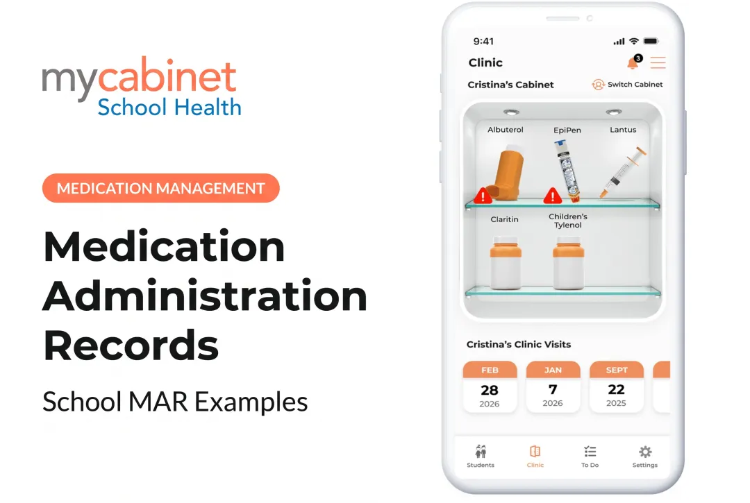 Medication Administration Records: School MAR Examples