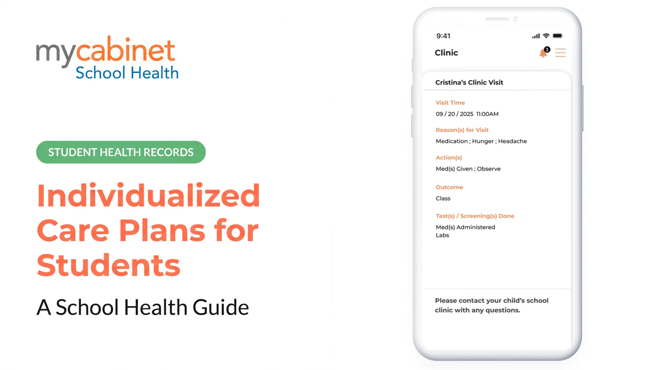Individualized Care Plans for Students: A School Health Guide