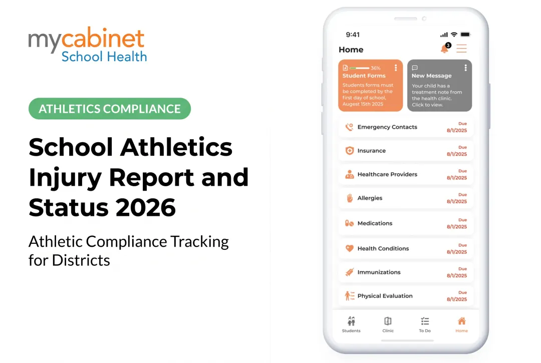 School Athletics Injury Report and Status 2026