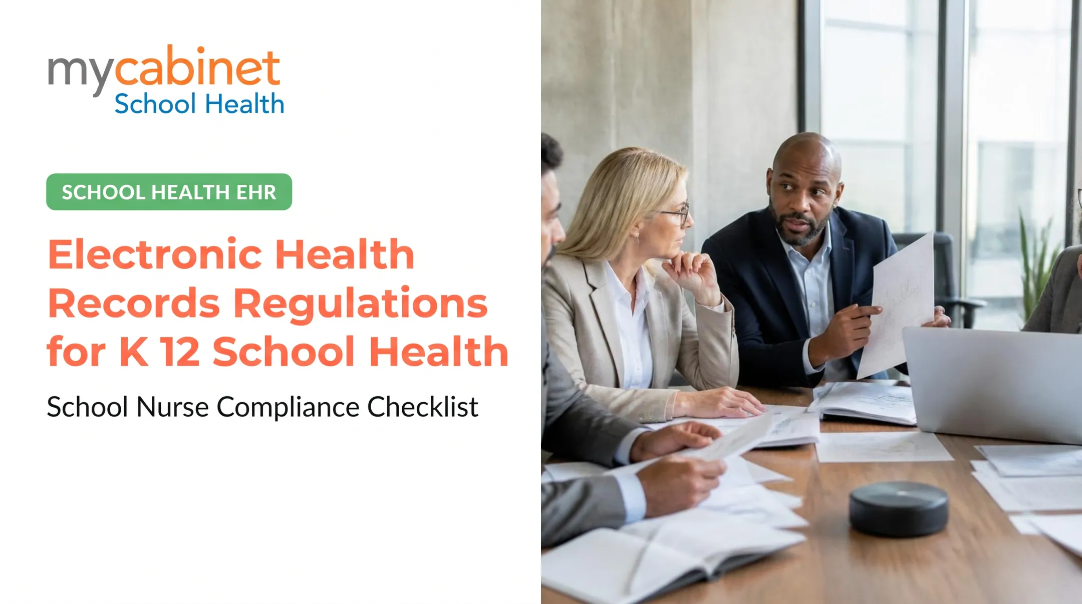 Electronic Health Records Regulations for K 12 School Health